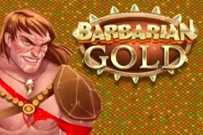 Top Slot Game of the Month: Barbarian Gold Slot Logo