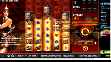 Spartacus Legendary Warrior Slot