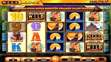 Wolf Run Megajackpots Slot Machine