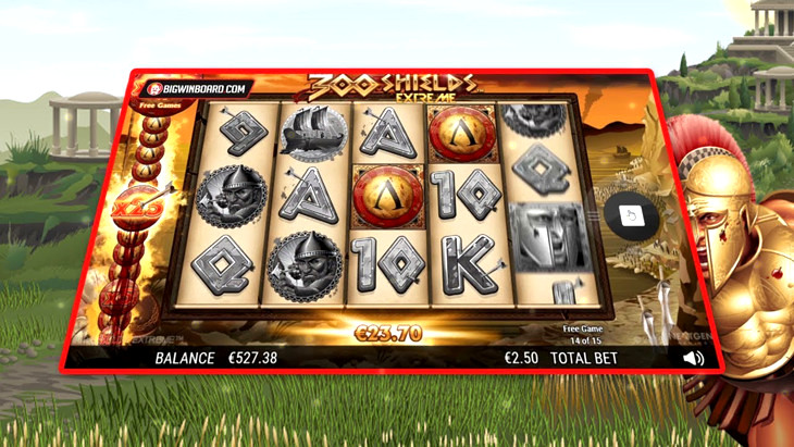 300 Shields Extreme Slot Machine