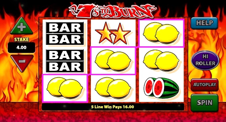 7s to Burn Slot