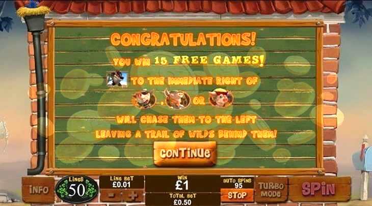 Piggies and the Wolf Slot